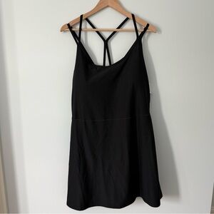 Old Navy CloudComfy Black Strappy Athletic Dress